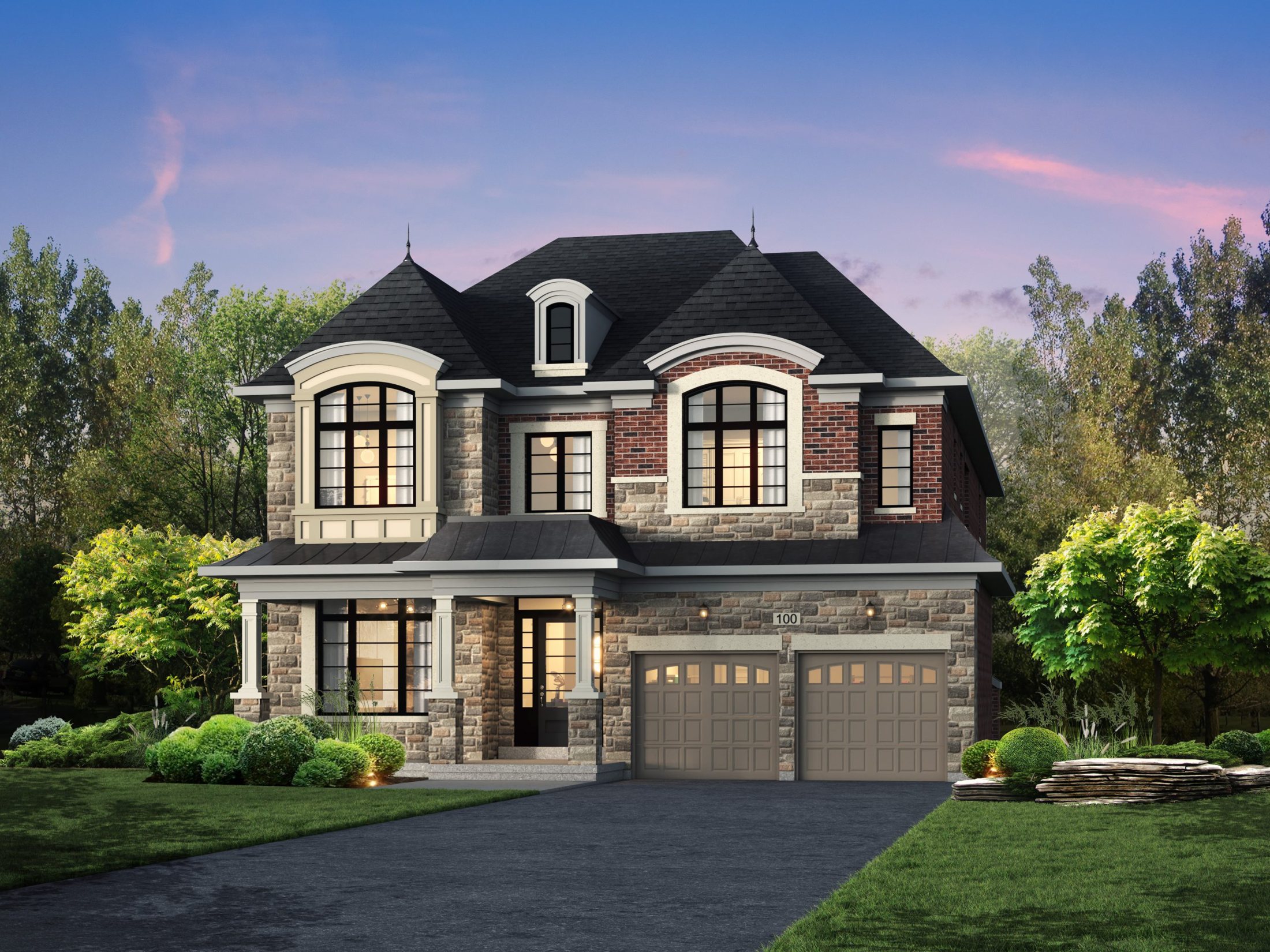 Ajax · Rossland Rd W & Riverside Dr